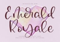 Emerald Royale Font - Featured Image