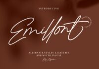 Emillont Font - Featured Image