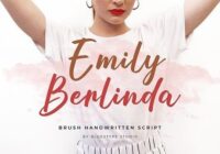 Emily Berlinda Font - Featured Image