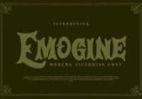 Emogine Font - Featured Image