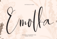 Emolka Font - Featured Image