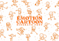 Emotion Cartoon Font - Featured Image