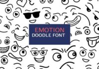 Emotion Doodle Font - Featured Image