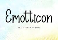 Emotticon Font - Featured Image