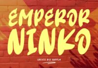 Emperor Ninko Font - Featured Image
