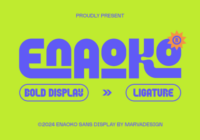 Enaoko Font - Featured Image