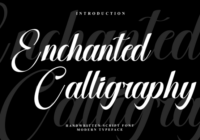 Enchanted Calligraph Font - Featured Image