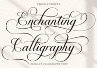 Enchanting Calligraphy Font - Featured Image