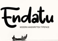 Endatu Font - Featured Image