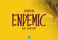 Endemic Font - Featured Image
