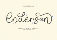 Enderson Font - Featured Image