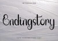 Endingstory Font - Featured Image