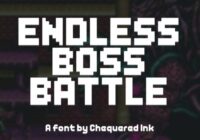 Endless Boss Battle Font - Featured Image