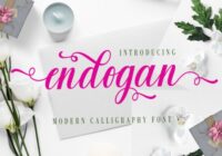 Endogan Font - Featured Image
