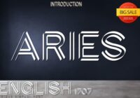 English 1707 Font - Featured Image