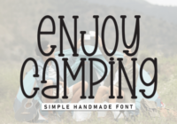 Enjoy Camping Font - Featured Image