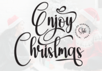 Enjoy Christmas Font - Featured Image