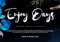 Enjoy Days Font - Featured Image