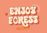Enjoy Forest Font - Featured Image
