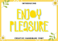 Enjoy Pleasure Font - Featured Image
