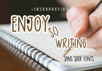 Enjoy so Writing Font - Featured Image