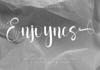 Enjoynes Font - Featured Image
