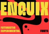 Enquix Font - Featured Image