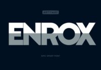 Enrox Font - Featured Image