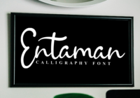 Entaman Font - Featured Image