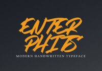 Enter Phits Font - Featured Image