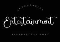 Entertainment Font - Featured Image