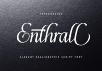 Enthrall Font - Featured Image