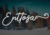 Enttosa Font - Featured Image