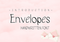 Envelopes Font - Featured Image