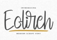 Eolireh Font - Featured Image
