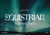 Equistrian Font - Featured Image