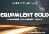 Equvalent Bold Font - Featured Image