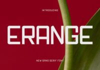 Erange Font - Featured Image