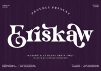 Eriskaw Font - Featured Image