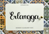 Erlangga Font - Featured Image