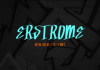Erstrome Font - Featured Image