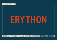 Erython Font - Featured Image