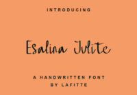 Esalina Julite Font - Featured Image