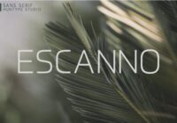 Escanno Font - Featured Image