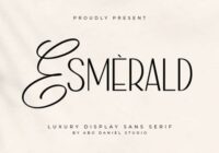 Esmerald Font - Featured Image