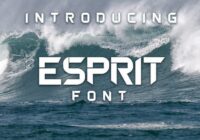 Esprit Font - Featured Image