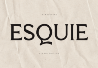 Esquie Font - Featured Image