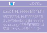 Essential Arrangement Font - Featured Image