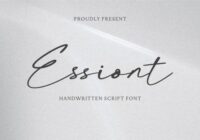 Essiont Font - Featured Image