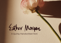 Esther Morgan Font - Featured Image